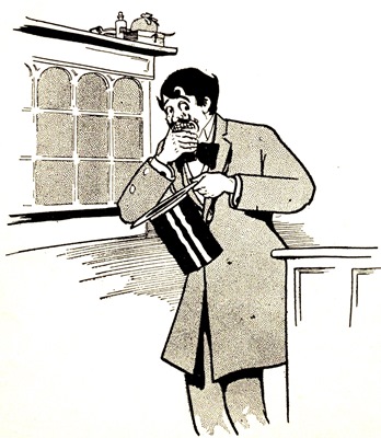 John Dough heard this speech with a thrill of
horror.