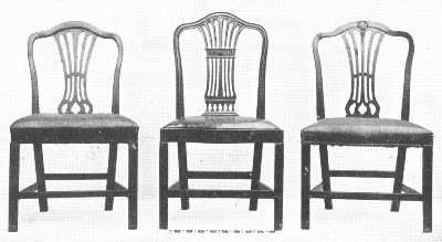 CHIPPENDALE CHAIRS