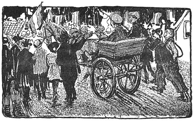 Nog &eacute;&eacute;nmaal maakte hij &rsquo;n rondgang door &rsquo;t dorp.