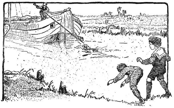 Er verdween nog iemand in &rsquo;t water!