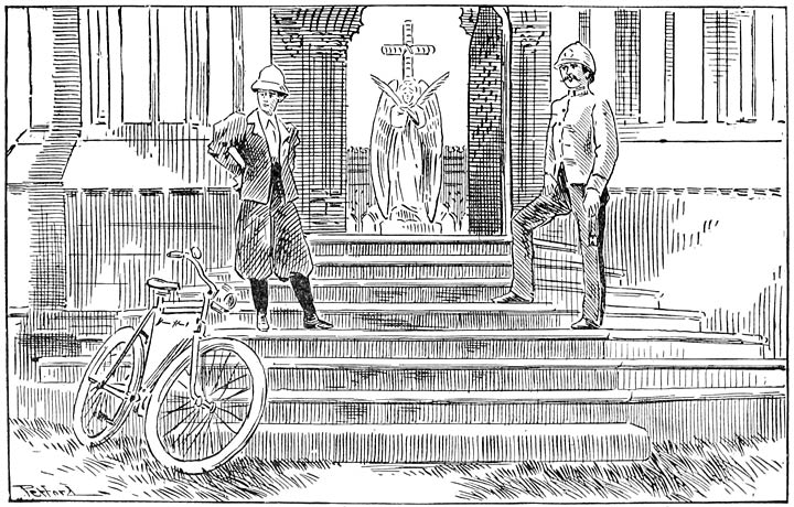 AT MEMORIAL WELL, CAWNPORE.&mdash;(See Page 92).