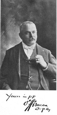 Image not available: Yours in P.F.

O H Bacon

T & P Ry