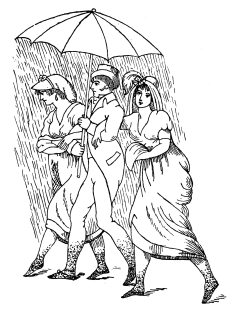 RETURNING FROM THE REVIEW, 1800.

Page 150.

