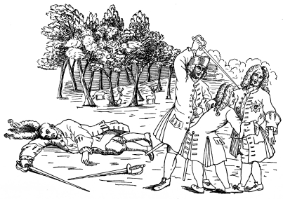 DUEL BETWEEN LORD MOHUN AND THE DUKE OF HAMILTON.

Page 37.

