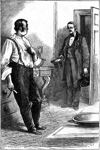 "He thought I had better
      bring these back to you."