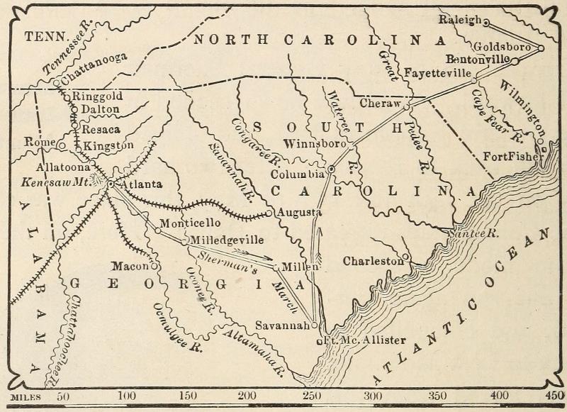 Sherman's Campaign, 1864.