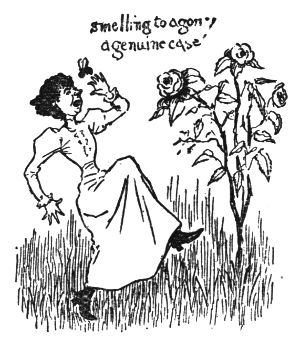 smelling to agony
a genuine case