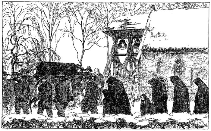 Marijke wirdt to hôf brocht
op &rsquo;t Goingarypster tsjerkhôf.