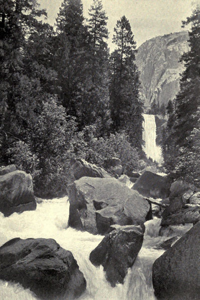 A Mountain
Stream in June (Merced Creek and Vernal Falls, Yosemite)
