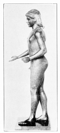 Bronze Statuette
of Apollo.