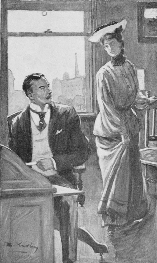 I shall give you a few days to think the matter
over.