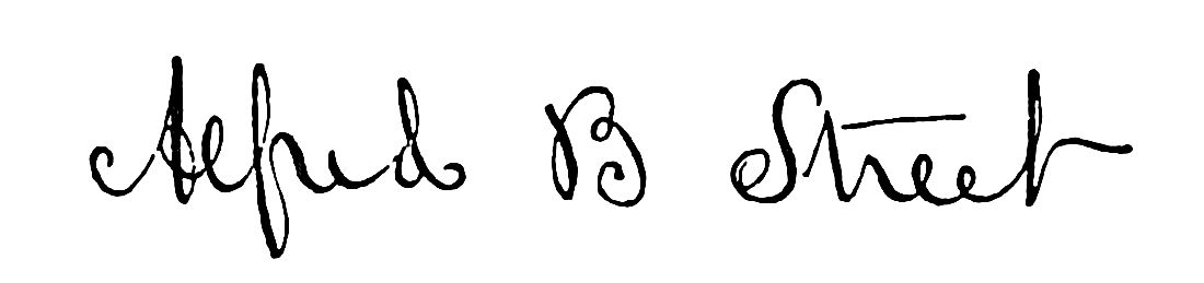 Signature of Alfred B Street