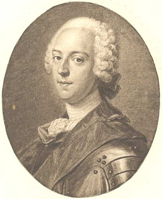 Prince Charles in 1750.  From a miniature in Her Majesty&rsquo;s
Collection at Windsor Castle