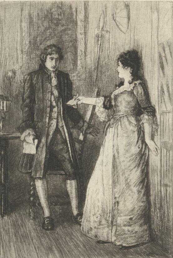 Die Vernon and Frank in Library
