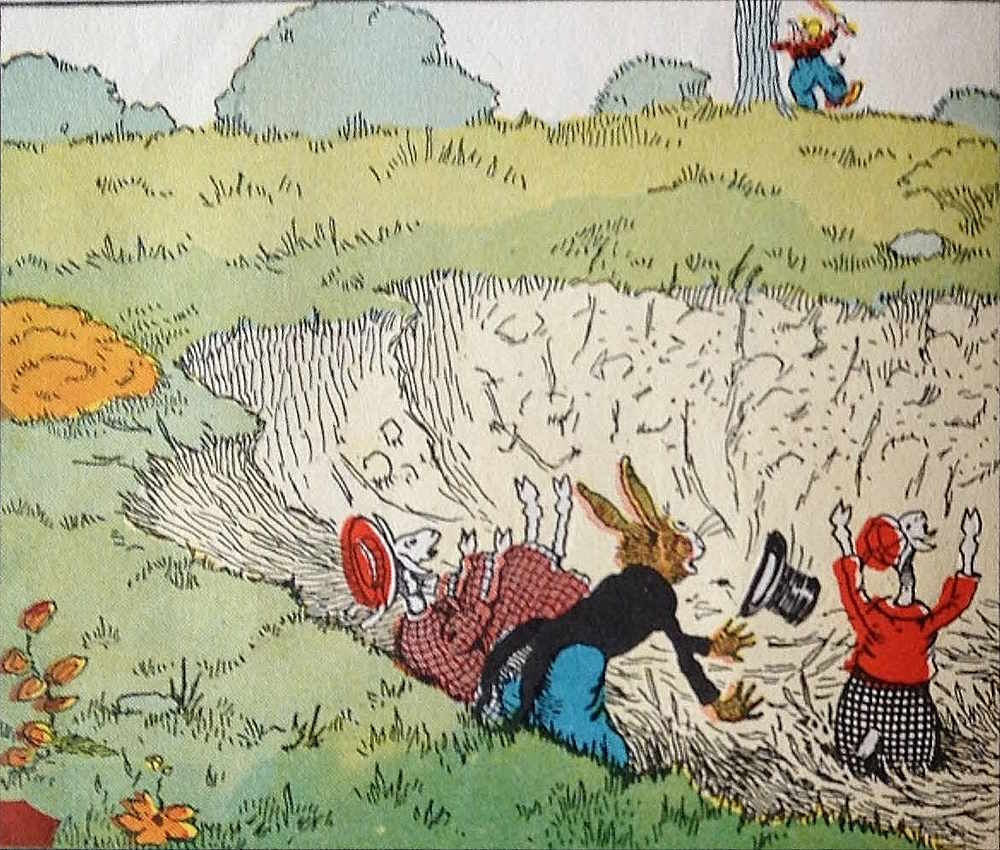 Uncle Wiggily with Nannie and Billie