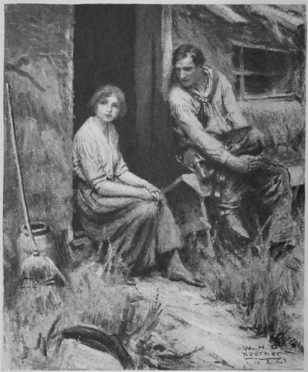 It was quite evident that all her thoughts
centered round the younger brother.