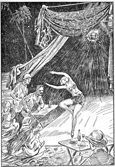 He studied her from head
to foot