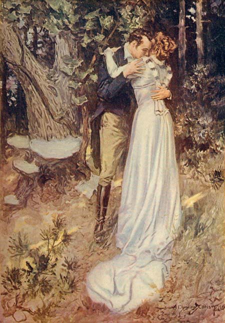 FEELING HER FORM SWAY TOWARD HIM WITH FIERCE
TUMULTUOUS GLADNESS