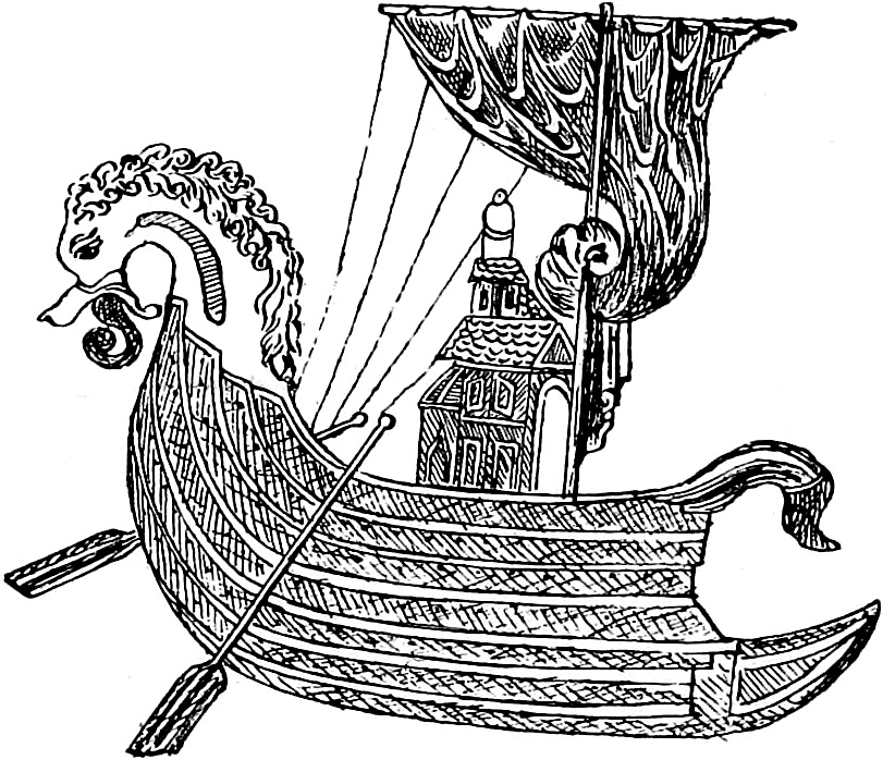  Ship According to an Old Anglo-Saxon Calendar