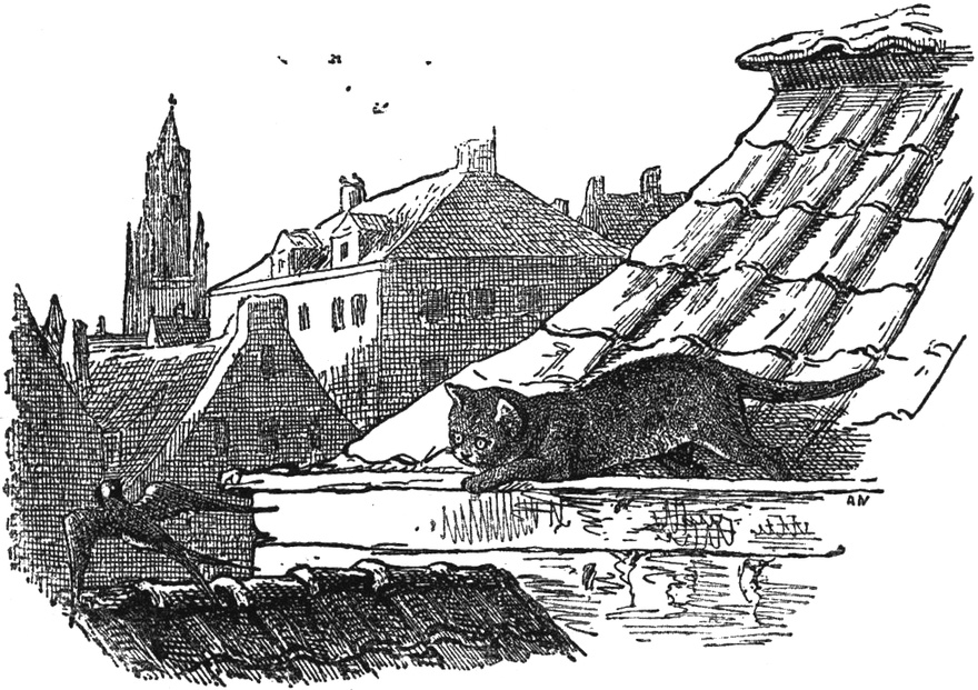 Lithographie aus 'Noch
  50 Fabeln'