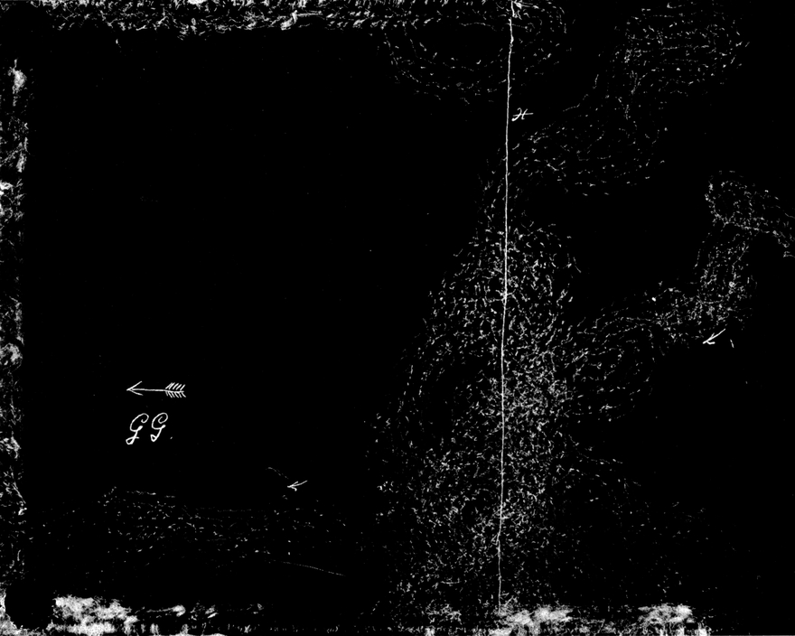 Licht von rechts mit
  Schattenregion