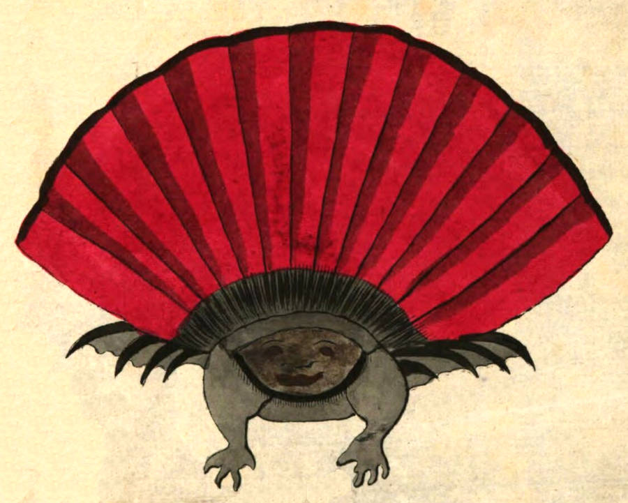 Gestalt des Höllenfürsten bei der Mantelfahrt