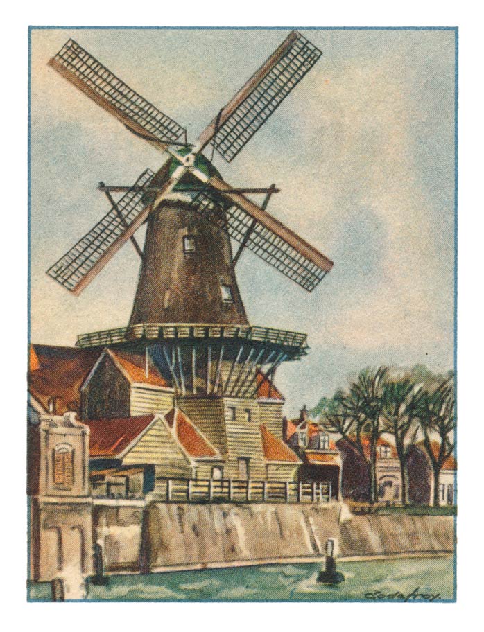 7. GORINCHEM, Molen aan de Merwede