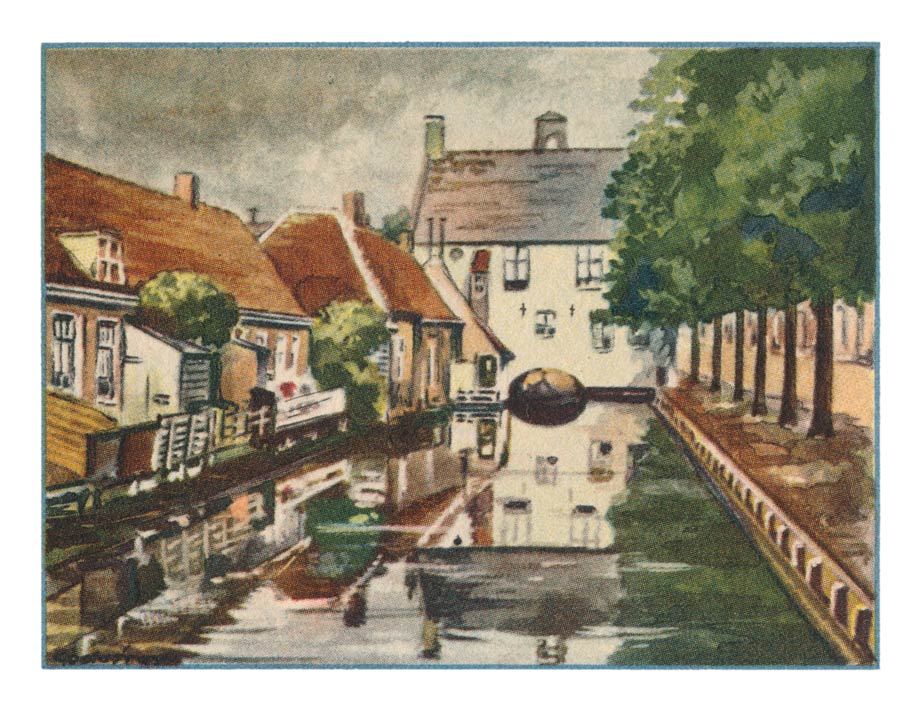 66. OUD-BEIJERLAND, Achterzijde Raadhuis