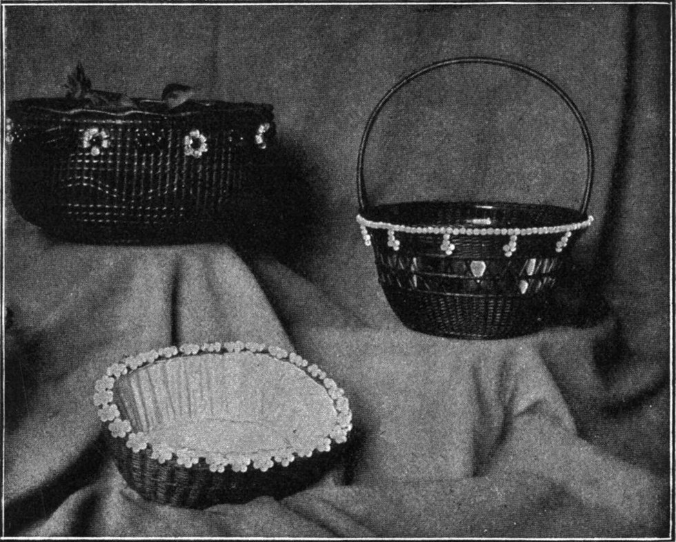 Drei verschiedene Körbchen