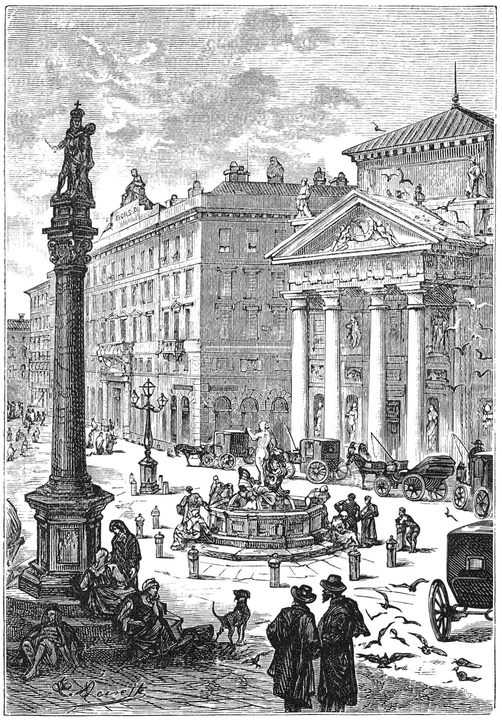 Dat het huis van graaf Ladislas Zathmar meer dan gewoonlijk gadegeslagen werd. (Bladz. 35.)