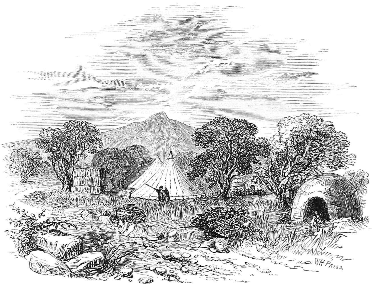 Encampment in Tin-téggana