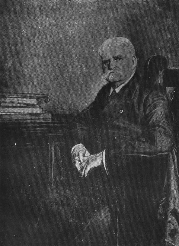 Henry Watterson&mdash;From
a painting by Louis Mark in the Manhattan Club, New York